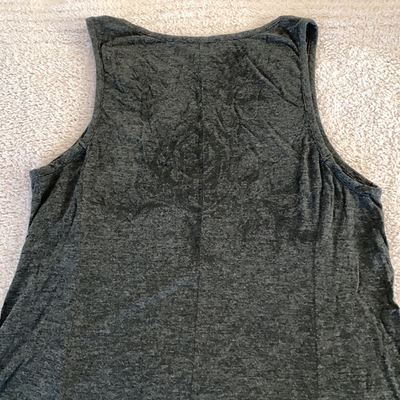 Le Chateau charcoal black tank top. - Picture 5 of 9